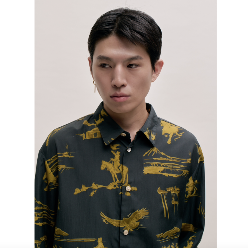 A Kind of Guise Derbin Shirt Mongolian Sketches