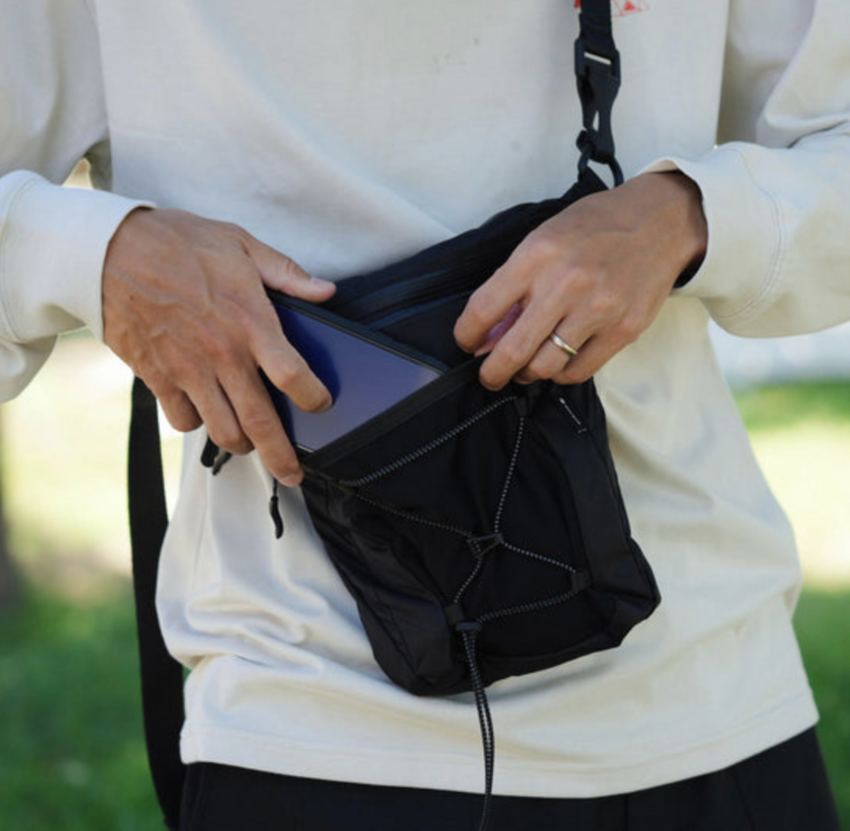 Snow Peak ALK Shoulder Bag Black