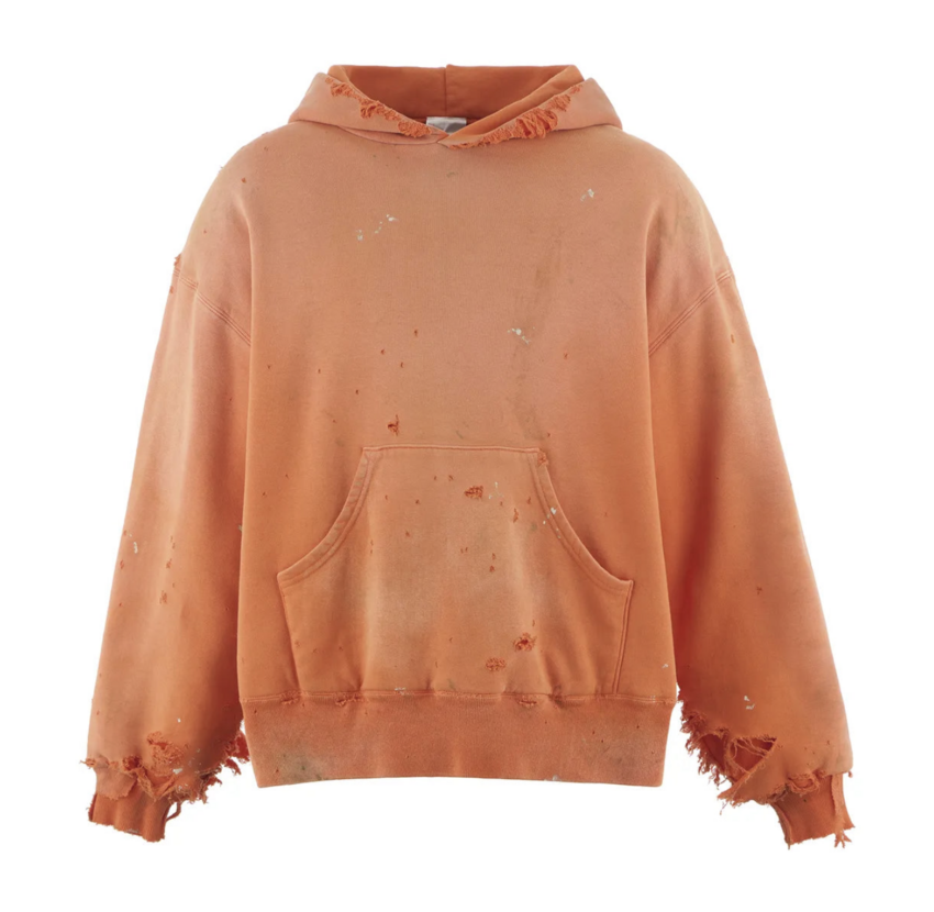 SAINT MXXXXXX SAINT Mxxxxxx × BerBerJin Double Face Hoodie Saint Orange