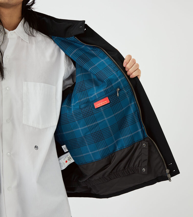 A Kind of Guise AKOG x Nanamíca GORE-TEX Crew Jacket Black