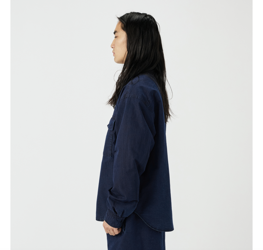 A Kind of Guise AKOG x Nanamíca Insulation Shirt Indigo