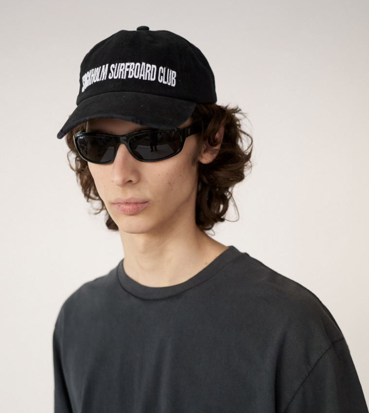 Stockholm Surfboard Club Pac Life Cap Black