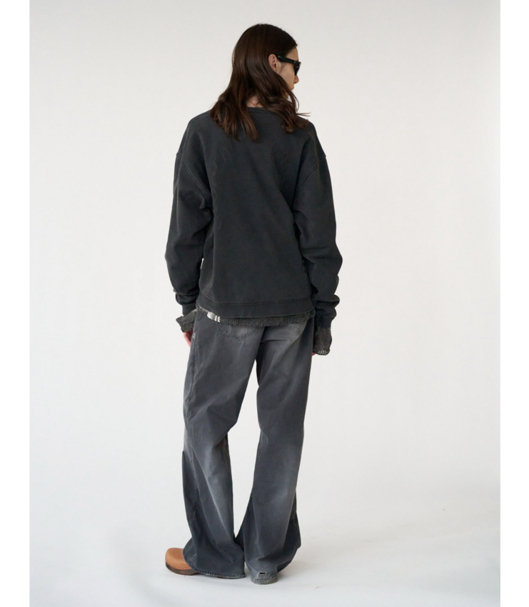 Stockholm Surfboard Club Benny Sweat Faded Black