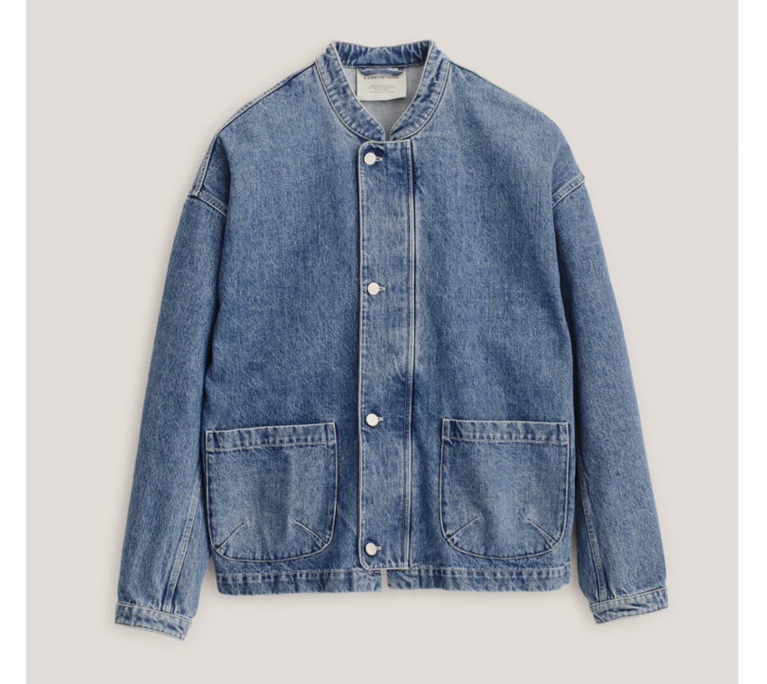 A Kind of Guise Jaspal Jacket Worn Denim