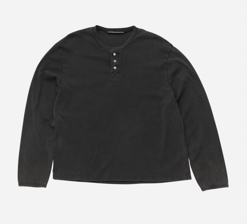 Stockholm Surfboard Club Eye Henley Black