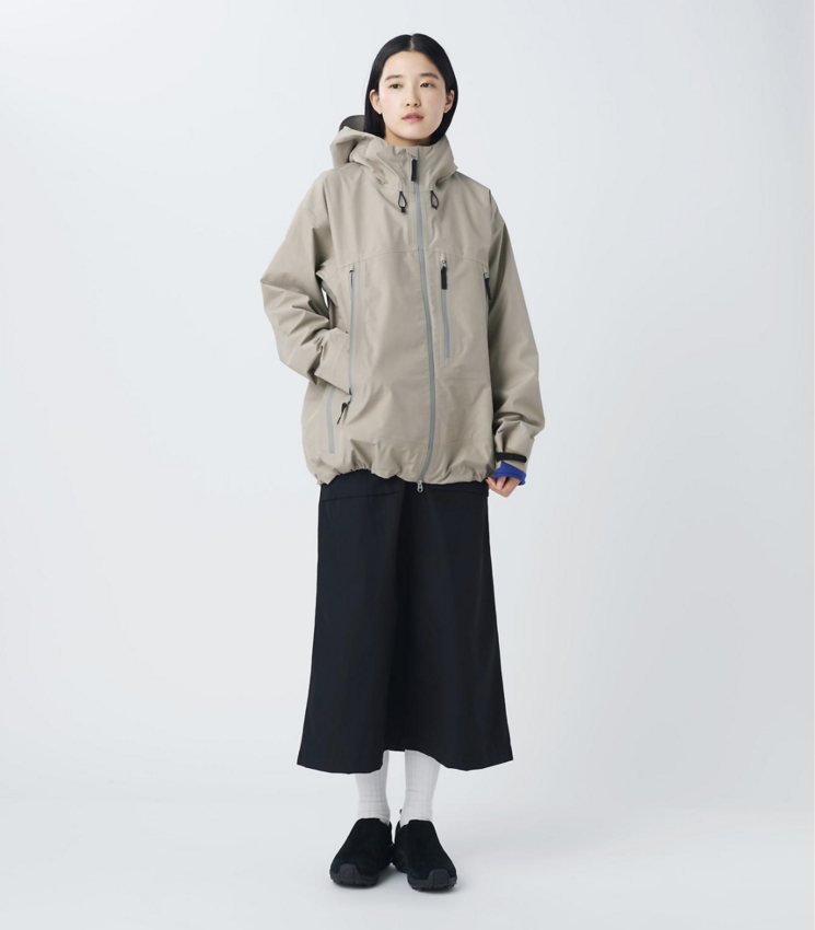 Snow Peak GORE-TEX Rain Jacket Greige