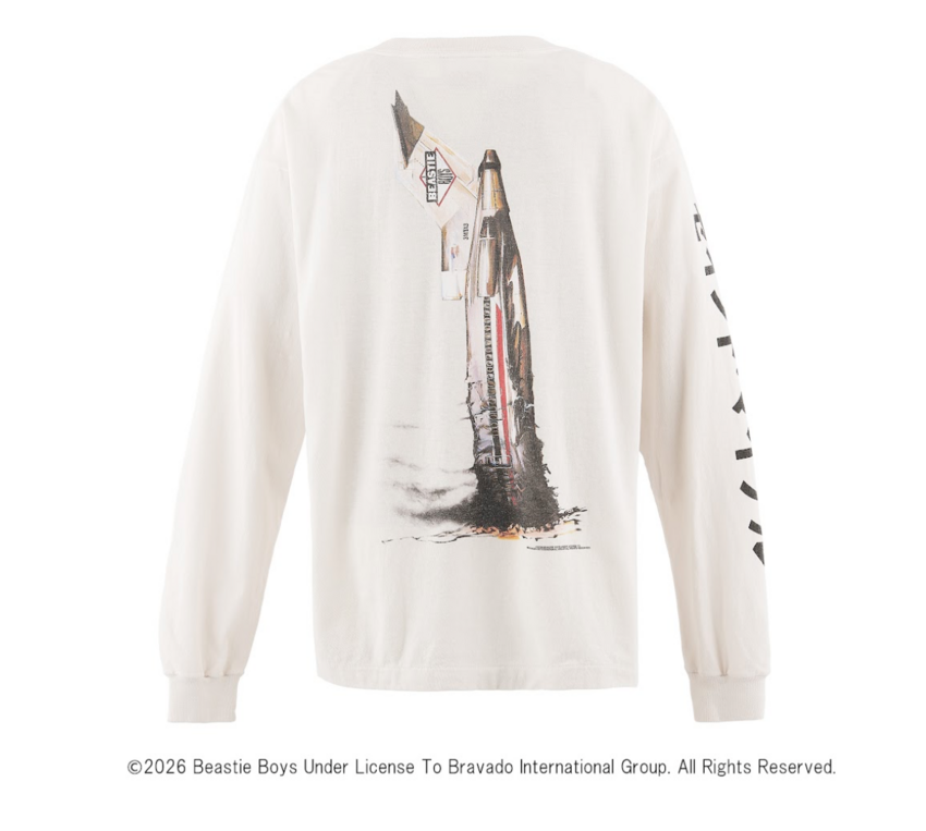 SAINT MXXXXXX LS Tee Beastie Boys White