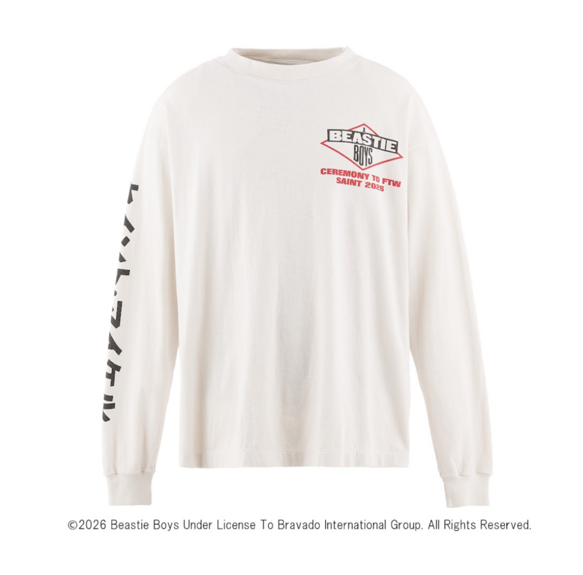 SAINT MXXXXXX LS Tee Beastie Boys White