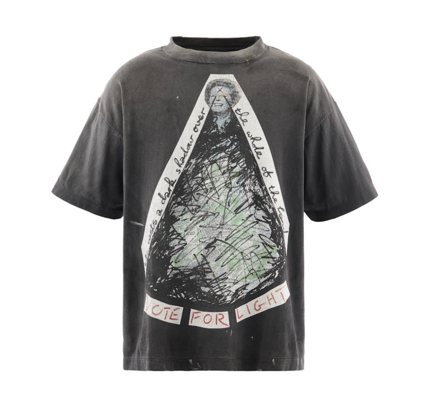 SAINT MXXXXXX SS Tee Vote Jamie Reid Black