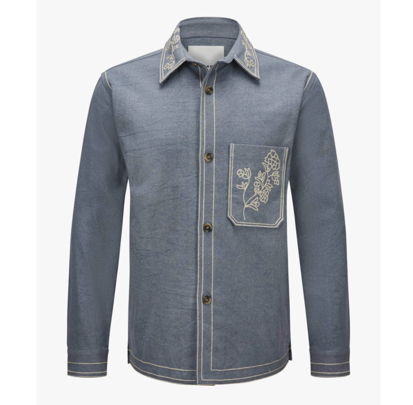 MARANT Rudy Shirt Light Blue