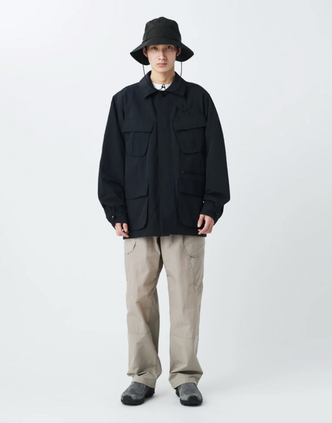 Snow Peak Nylon Washer Jacket Black