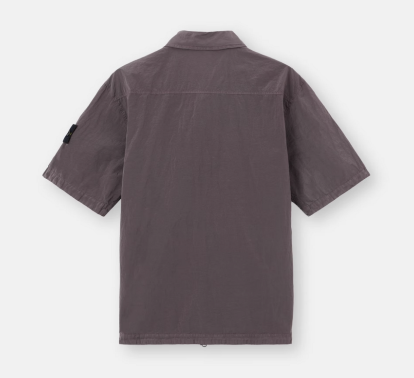 Stone Island 1200028 Nylon Metal in Econyl Purple Grey