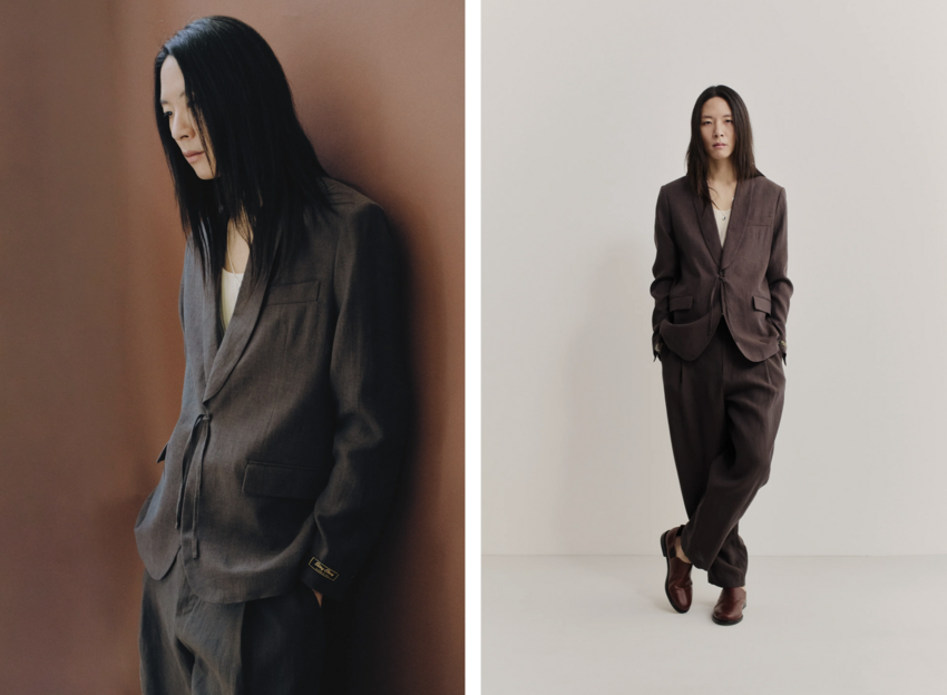 A Kind of Guise Shinji Blazer Burnt Umber