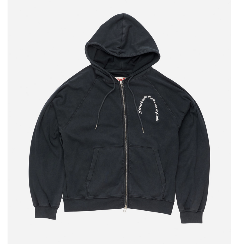 Stockholm Surfboard Club Petite Hoodie Black