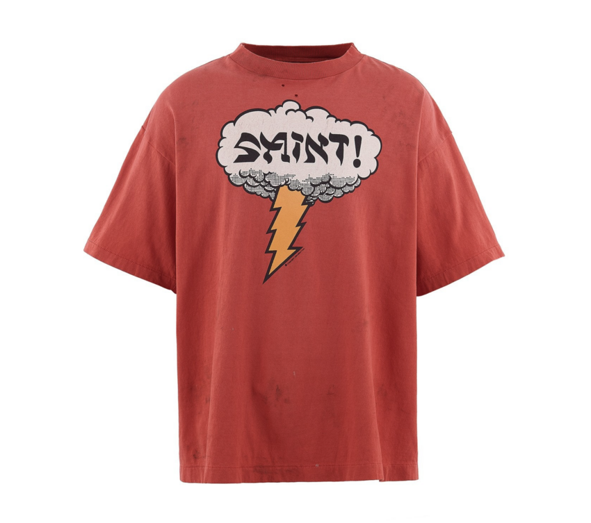 SAINT MXXXXXX SS Tee Saint Red