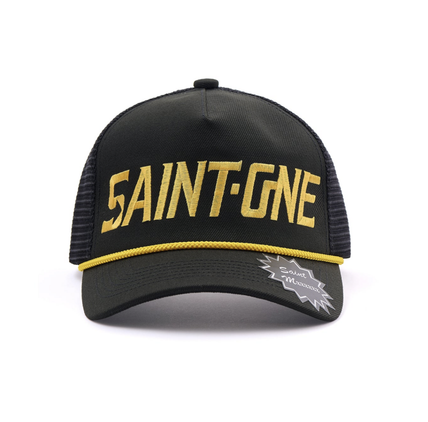 SAINT MXXXXXX Mesh Cap Saint One Black