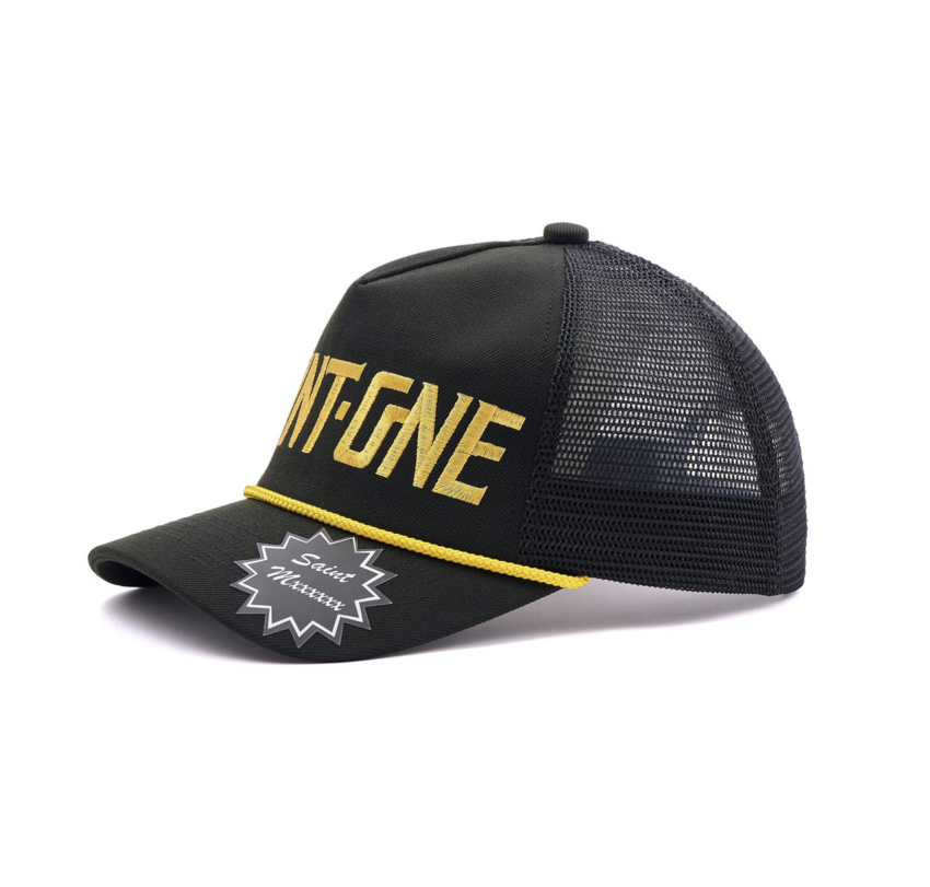 SAINT MXXXXXX Mesh Cap Saint One Black