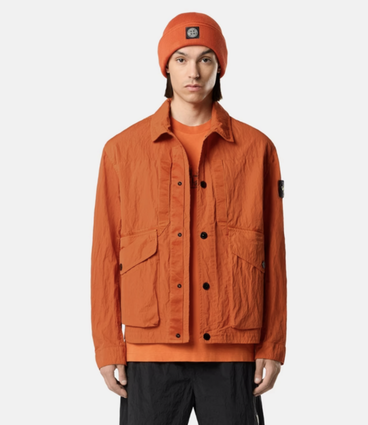 Stone Island Q100008 Jacket Burnt Orange