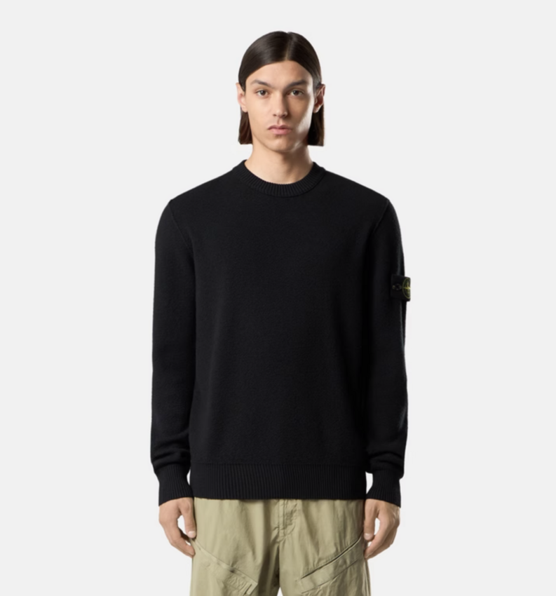 Stone Island 5100011 Crewneck Black