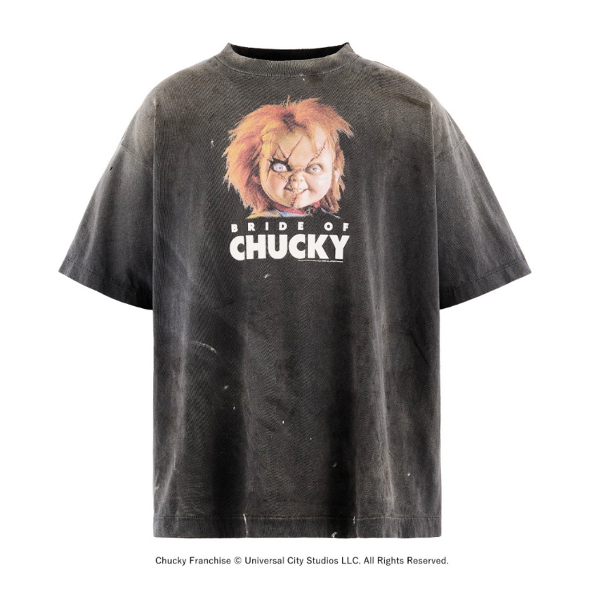 SAINT MXXXXXX SS Tee Chucky Black