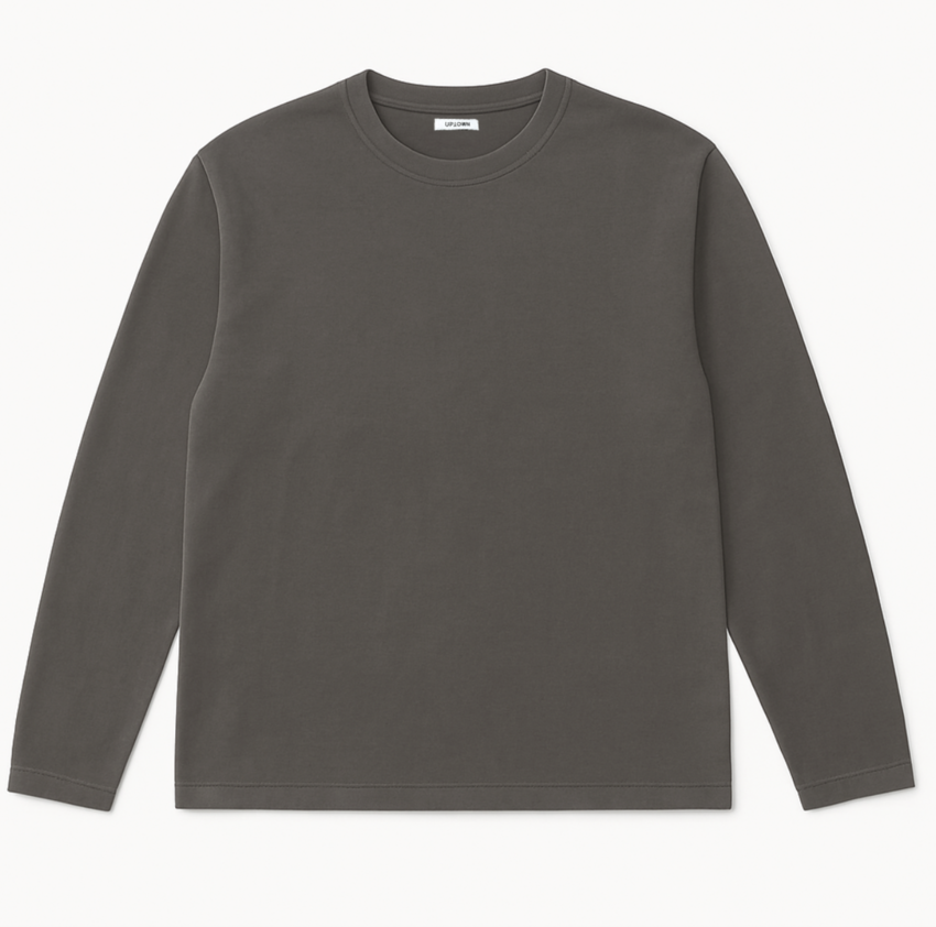 UPTOWN LS UPTOWN Tee Timeless Taupe