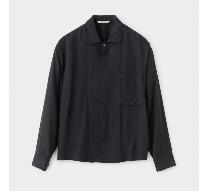 A Kind of Guise Rumba Shirt Washed Graphite