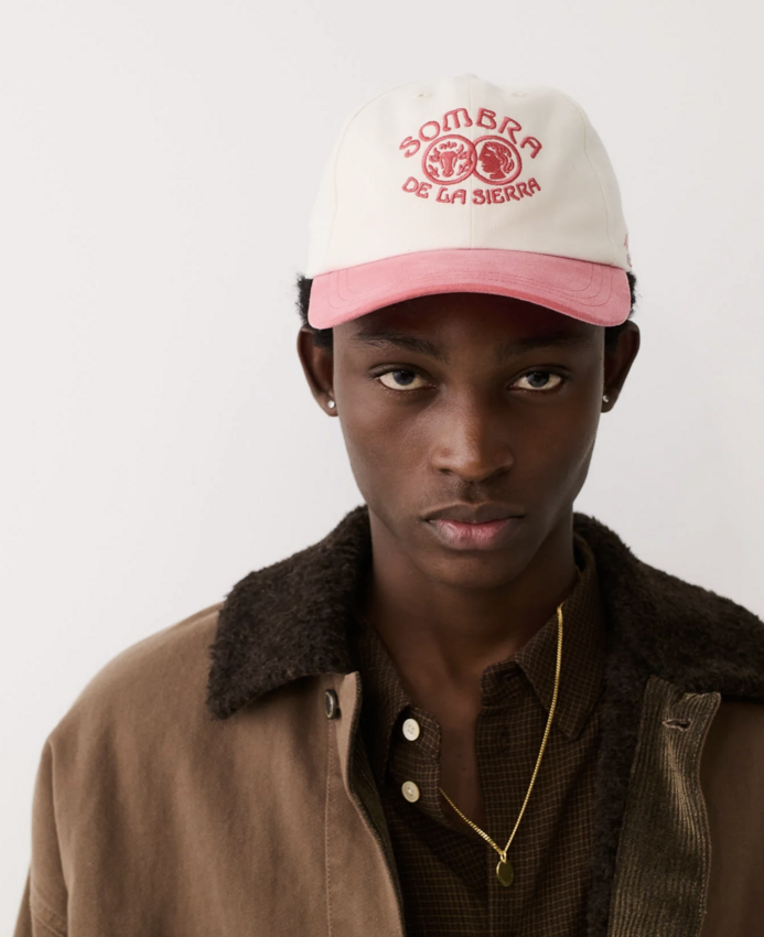 A Kind of Guise Sombra Souvenir Cap Ecru Coral