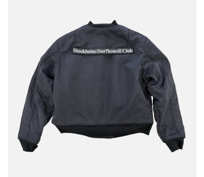 Stockholm Surfboard Club Bomber Black