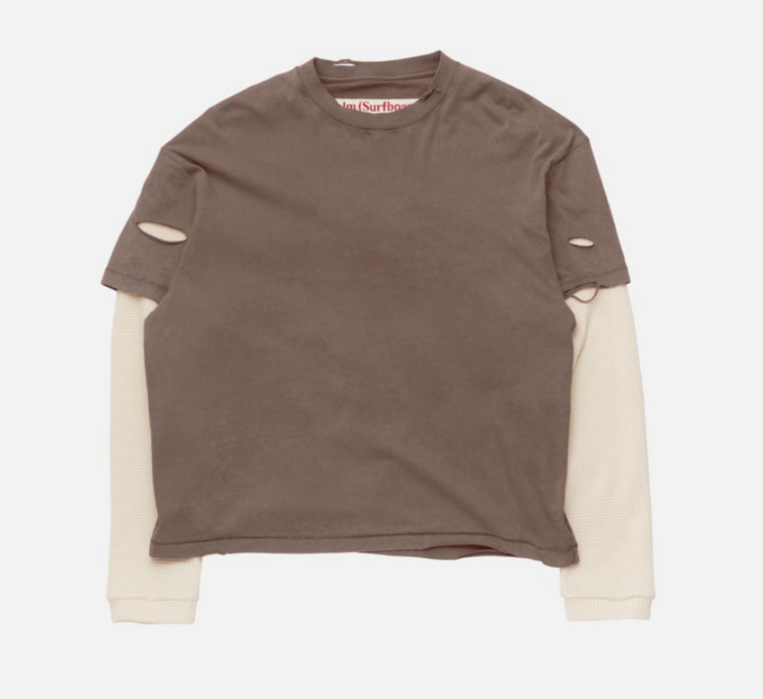 Stockholm Surfboard Club Layer Box Tee Hickory