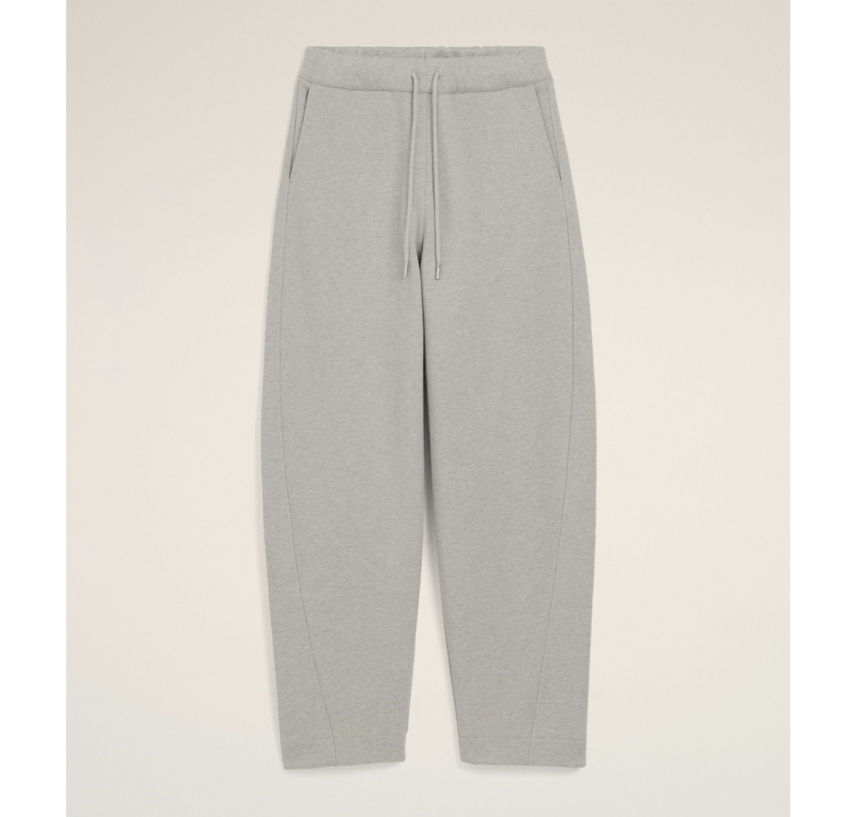 AMI Paris Track Pants With Heritage AMI Paris Label Heather Ash Grey