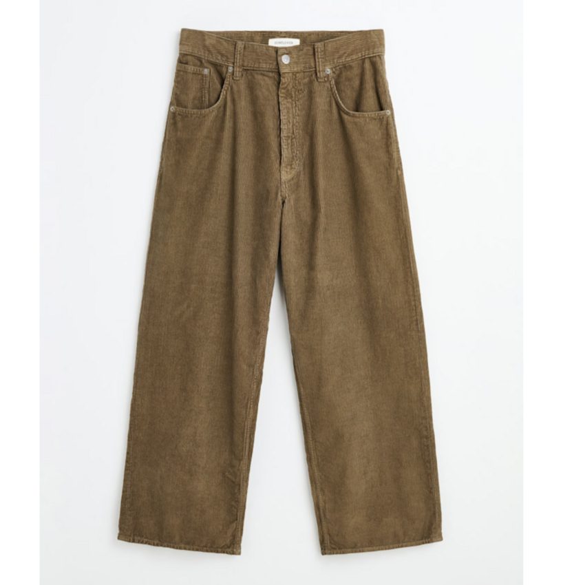 Sunflower Super Wide Corduroy Trouser Taupe