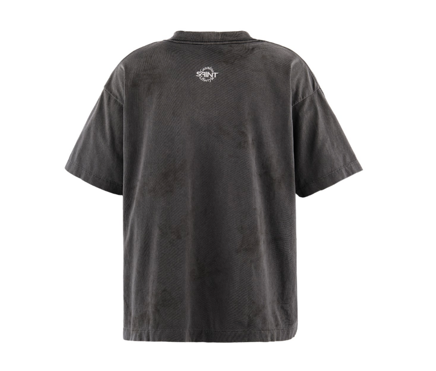 SAINT MXXXXXX SS Tee Embroidery Black