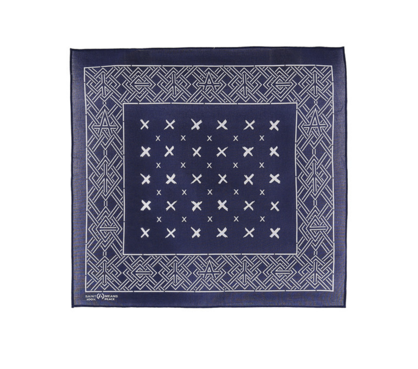 SAINT MXXXXXX Bandana Saint Mxxxxxx Blue