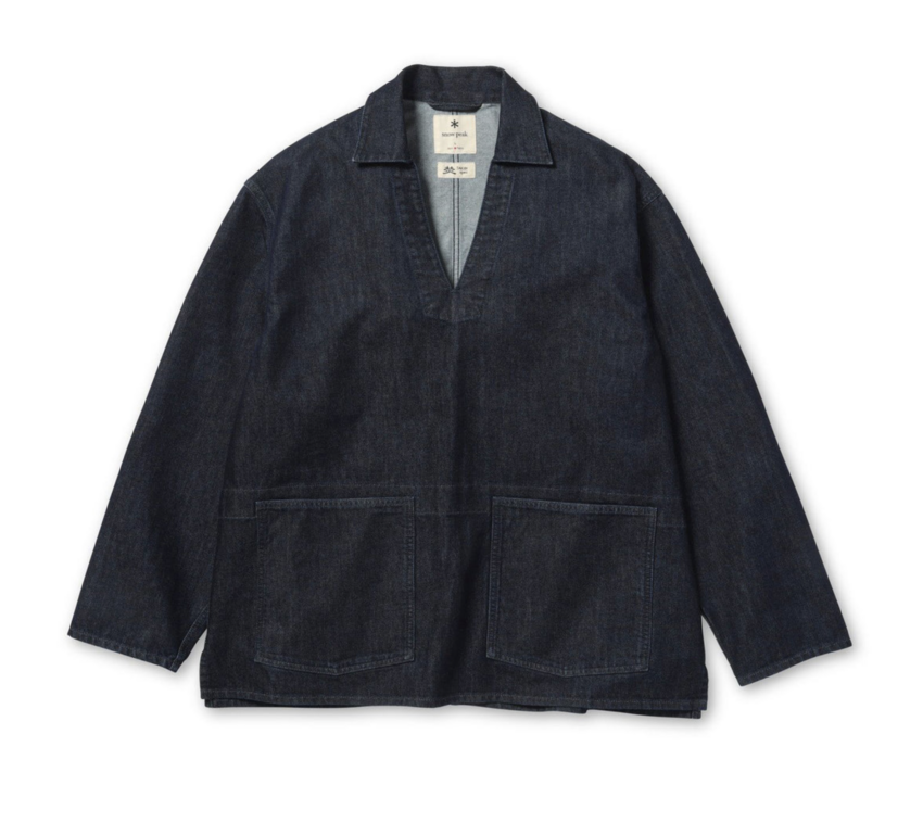 Snow Peak TAKIBI Denim Pullover Indigo