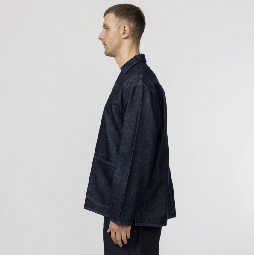 Snow Peak TAKIBI Denim Pullover Indigo