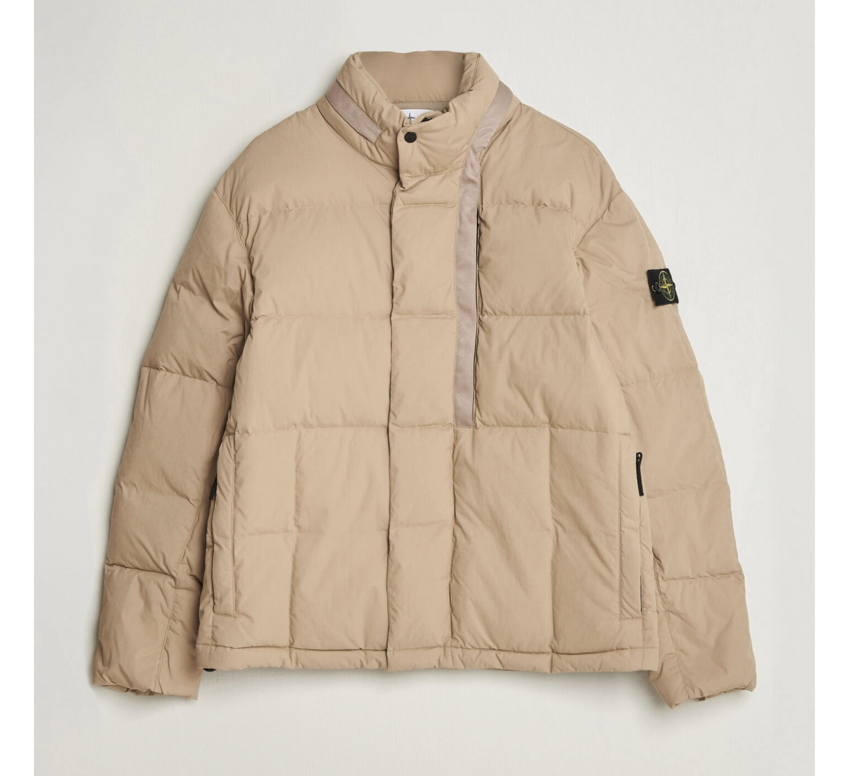 Stone Island 4100046 Puffer Jacket Biscuit