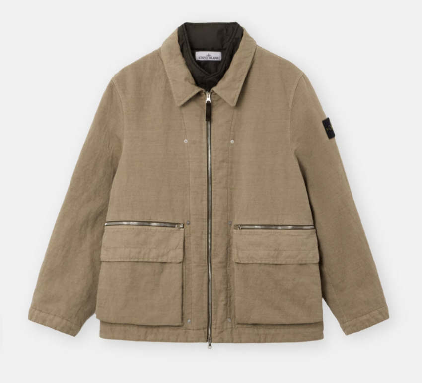 Stone Island 4100043 Field Jacket Biscuit