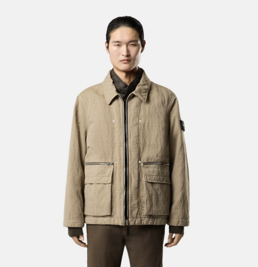 Stone Island 4100043 Field Jacket Biscuit