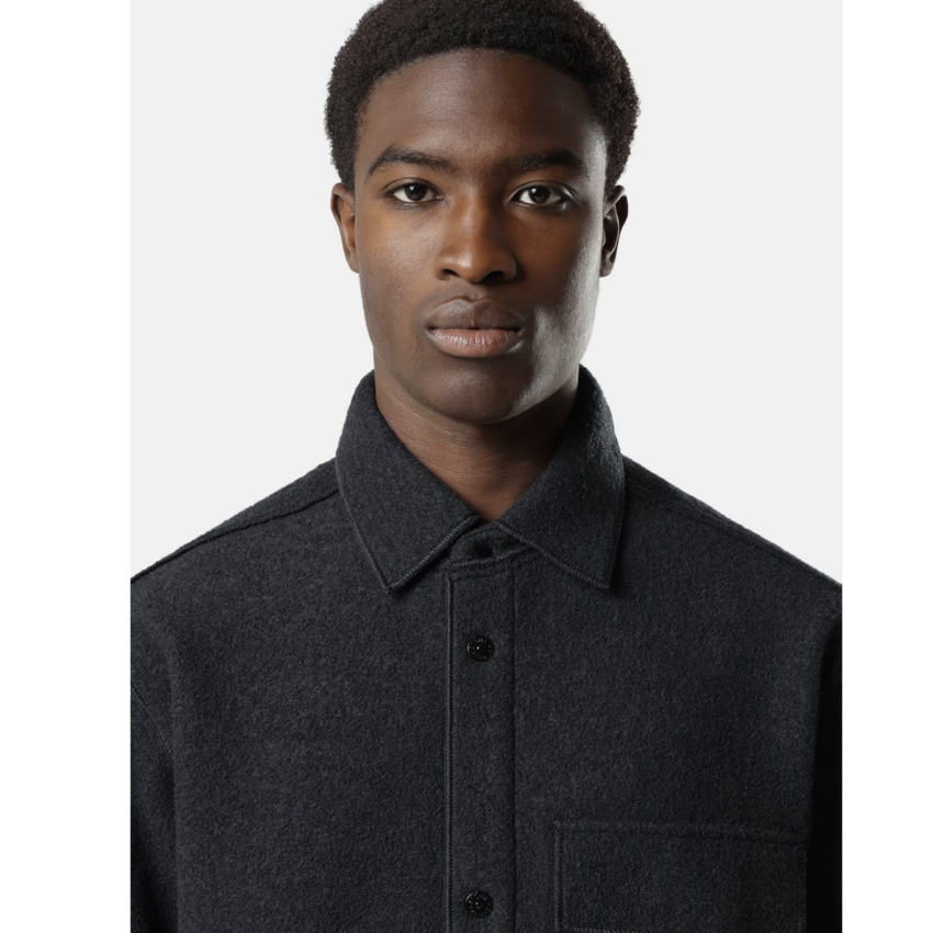 Stone Island 1200034 Overshirt Navy Blue