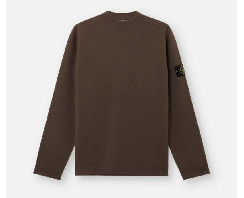 Stone Island 5100041 Crew Neck Umber