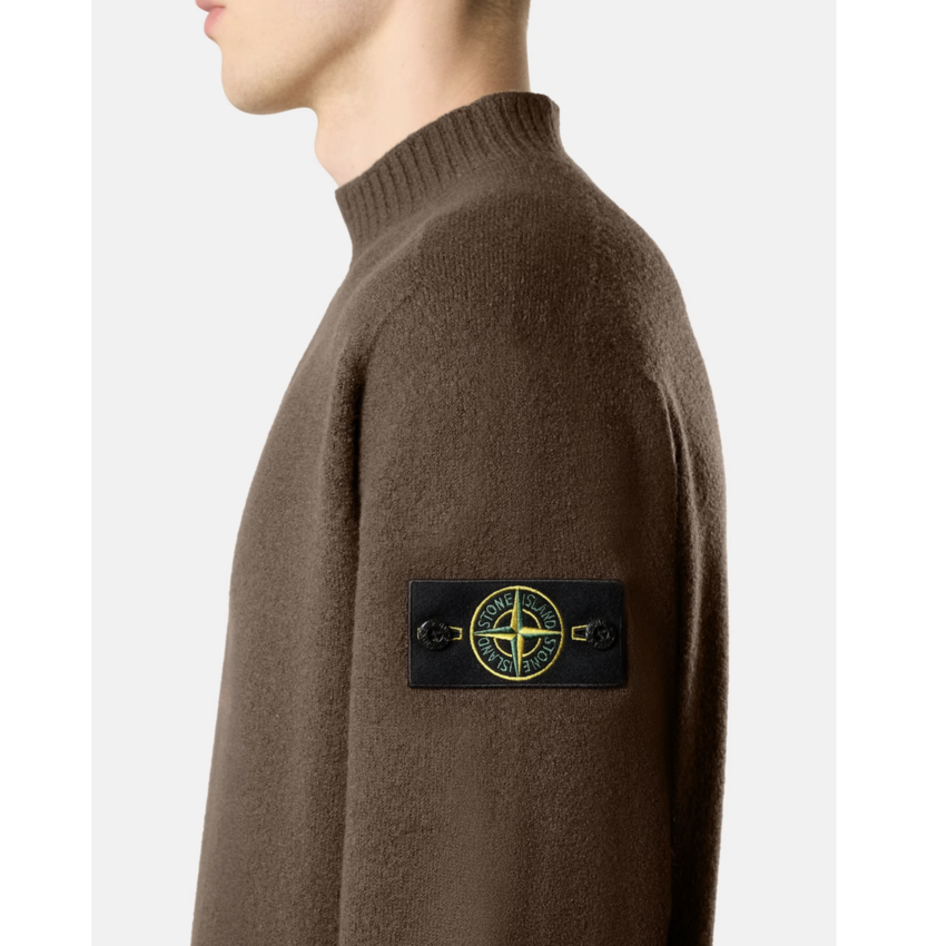 Stone Island 5100041 Crew Neck Umber