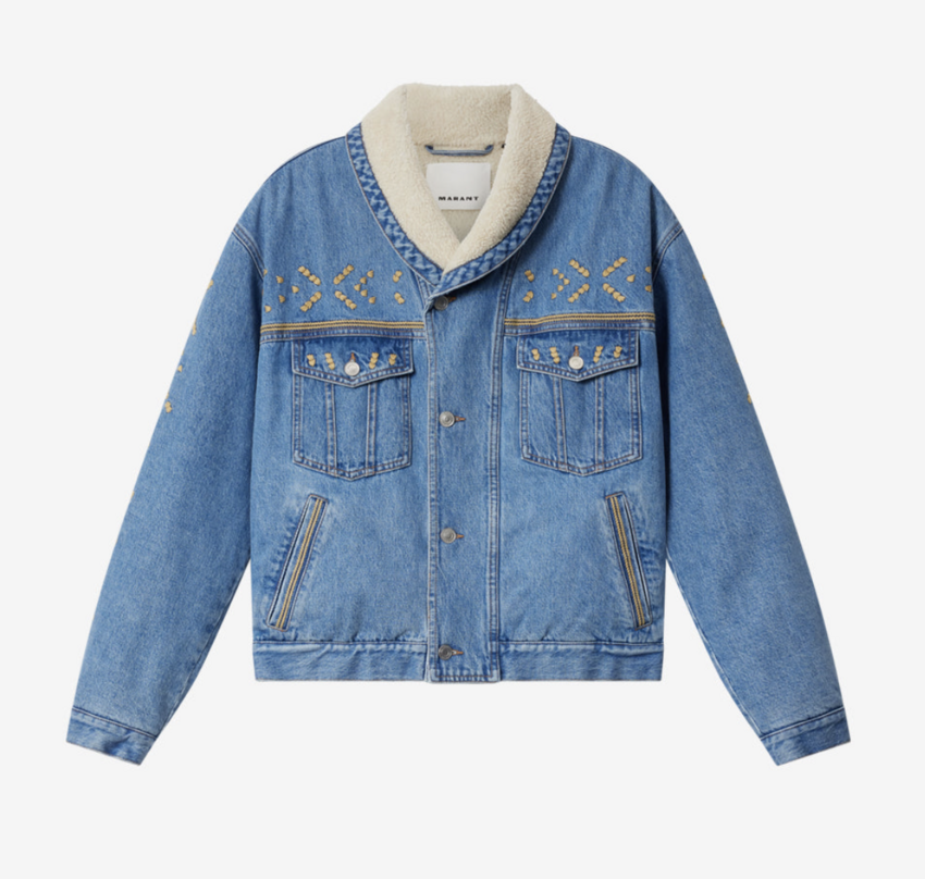 MARANT Jackson Jacket Light Blue