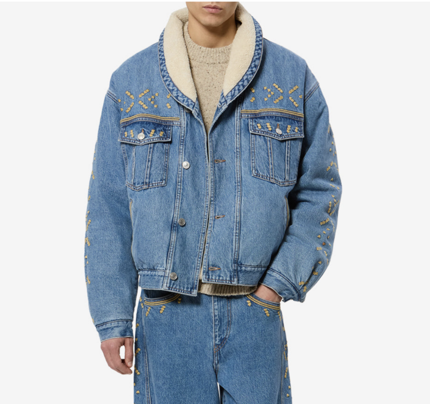 MARANT Jackson Jacket Light Blue
