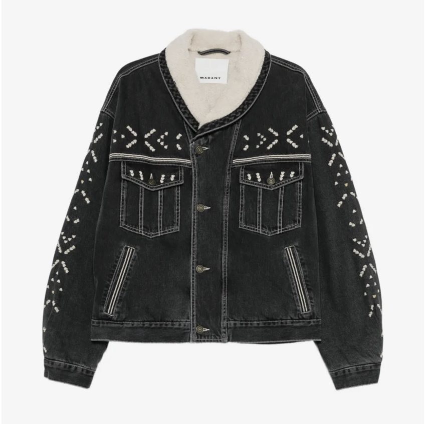 MARANT Jackson Jacket Faded Black