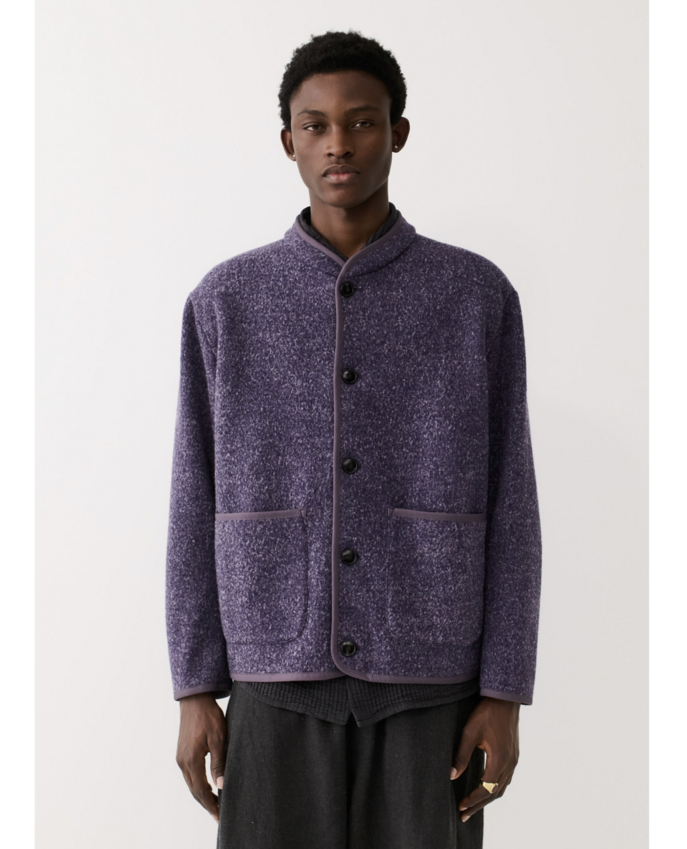A Kind of Guise Kaan Cardigan Fuzzy Violet
