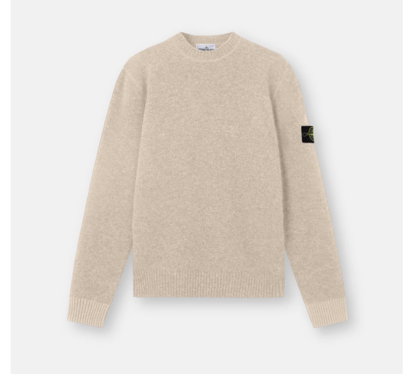 Stone Island 5100050 Crewneck Biscuit Melange