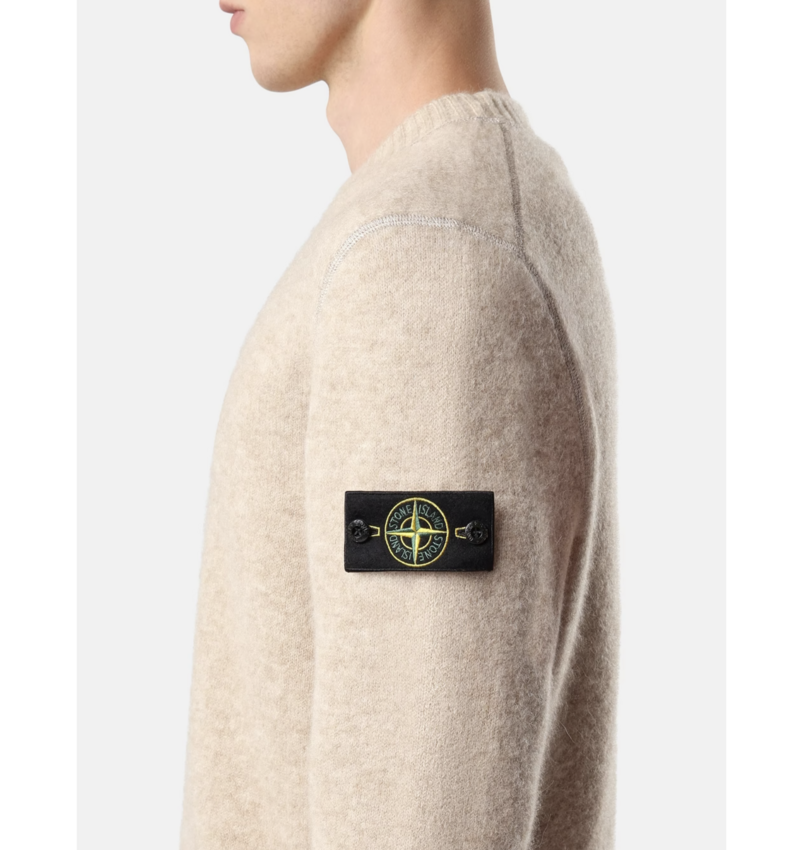 Stone Island 5100050 Crewneck Biscuit Melange