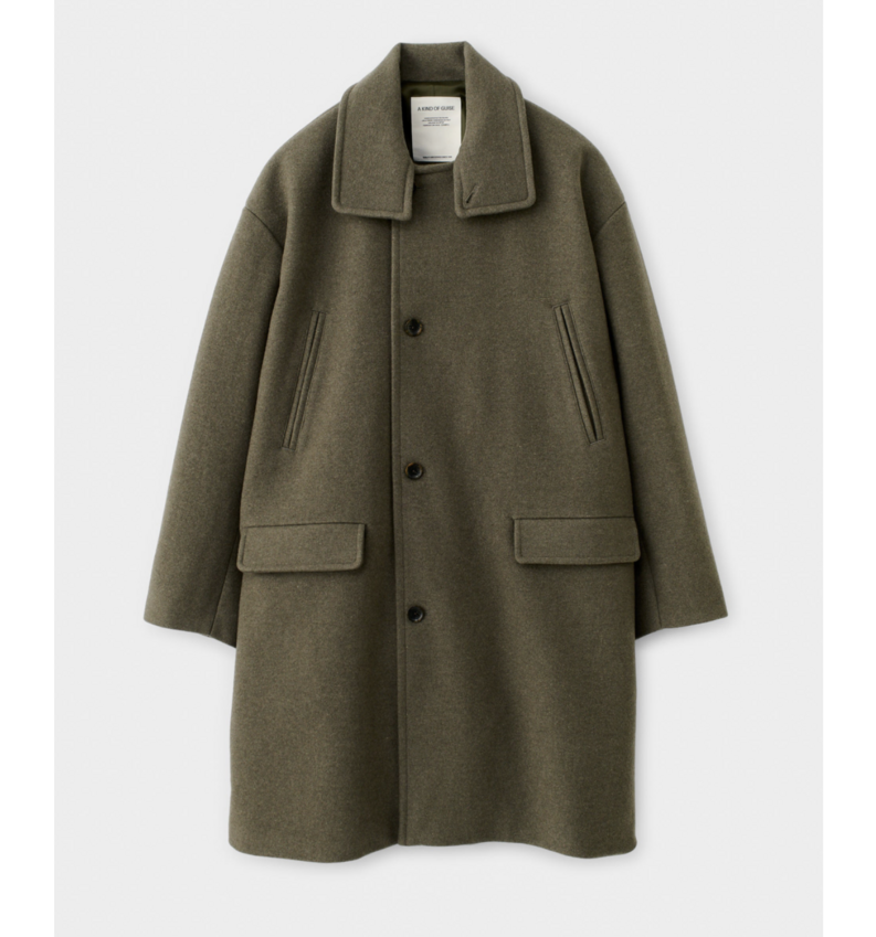 A Kind of Guise Anso Coat Felted Green