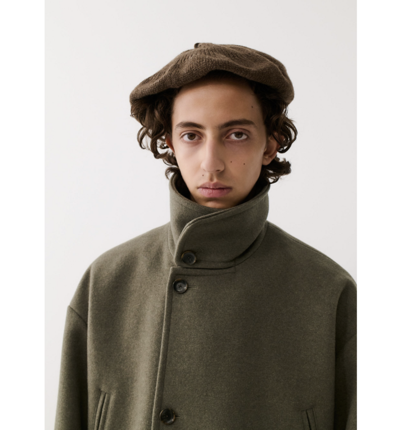 A Kind of Guise Anso Coat Felted Green