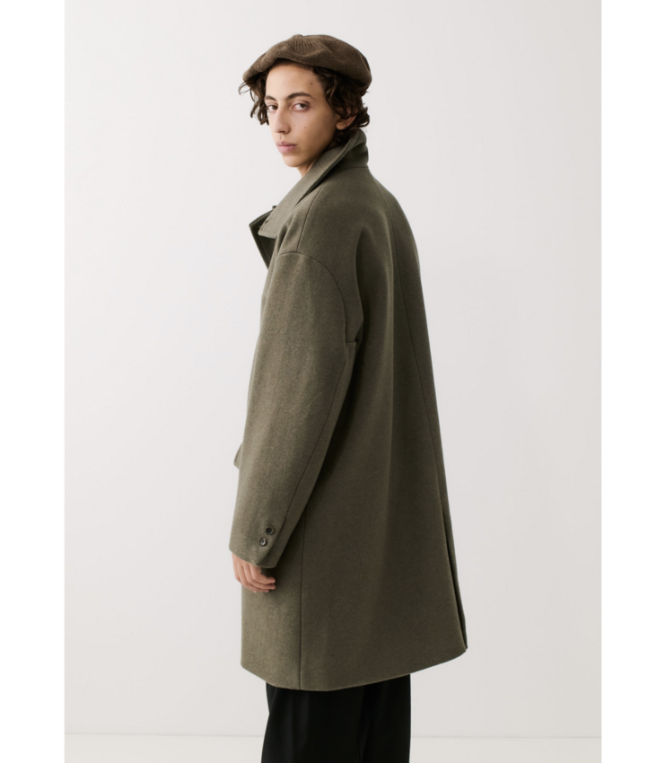 A Kind of Guise Anso Coat Felted Green